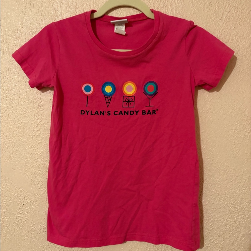 Dylan’s Candy Bar Pink Fitted Tee